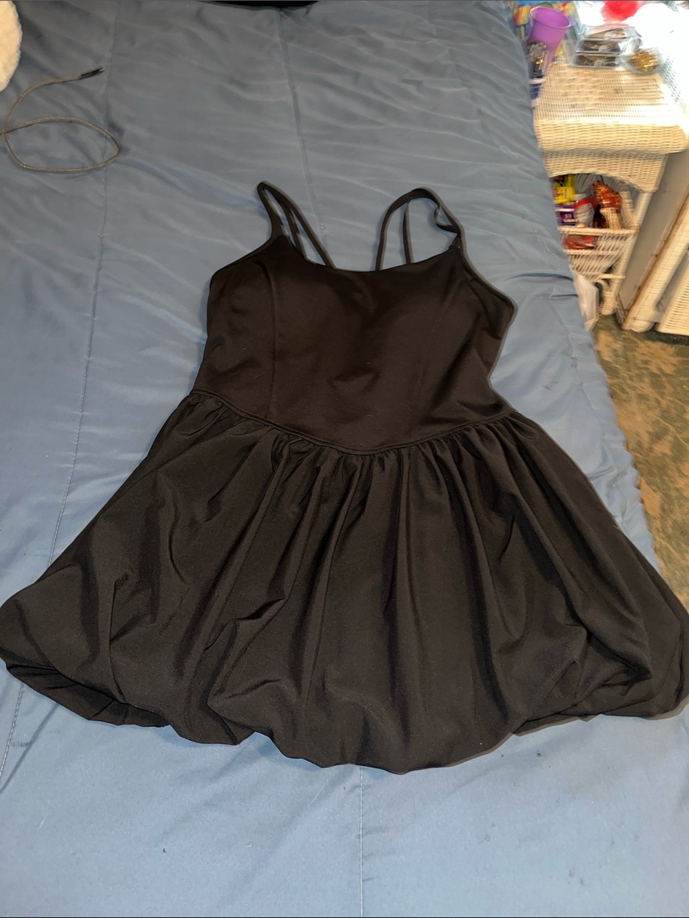 Xersion Black sleevless tennis dress